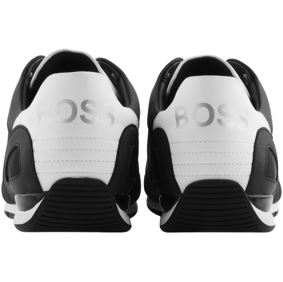 Alternative Image for ProductBOSS HUGO BOSS Saturn Lowp Trainers Black2